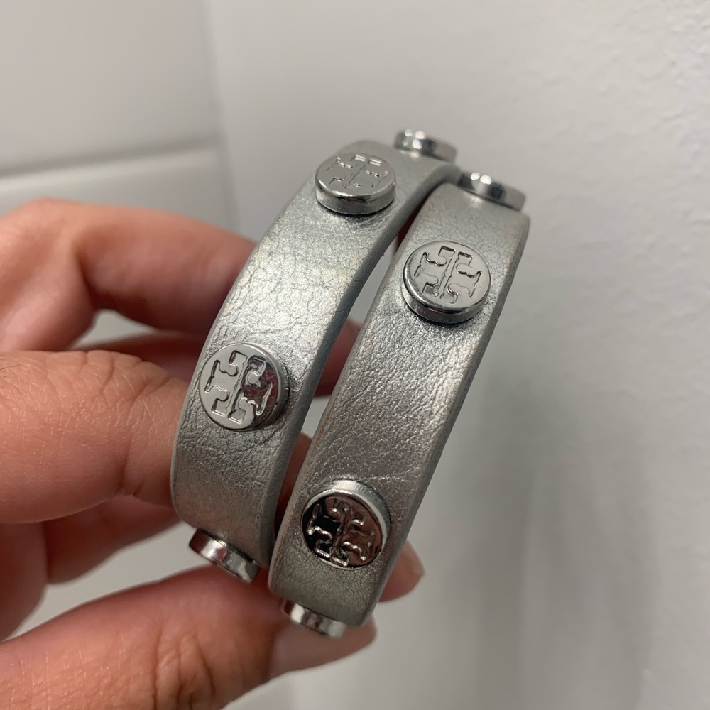 Silver Tory Burch Bracelet